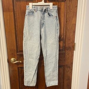 Zara Light Blue Mom Jeans